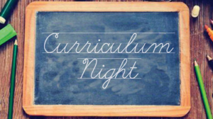 Curriculum Night/Open House